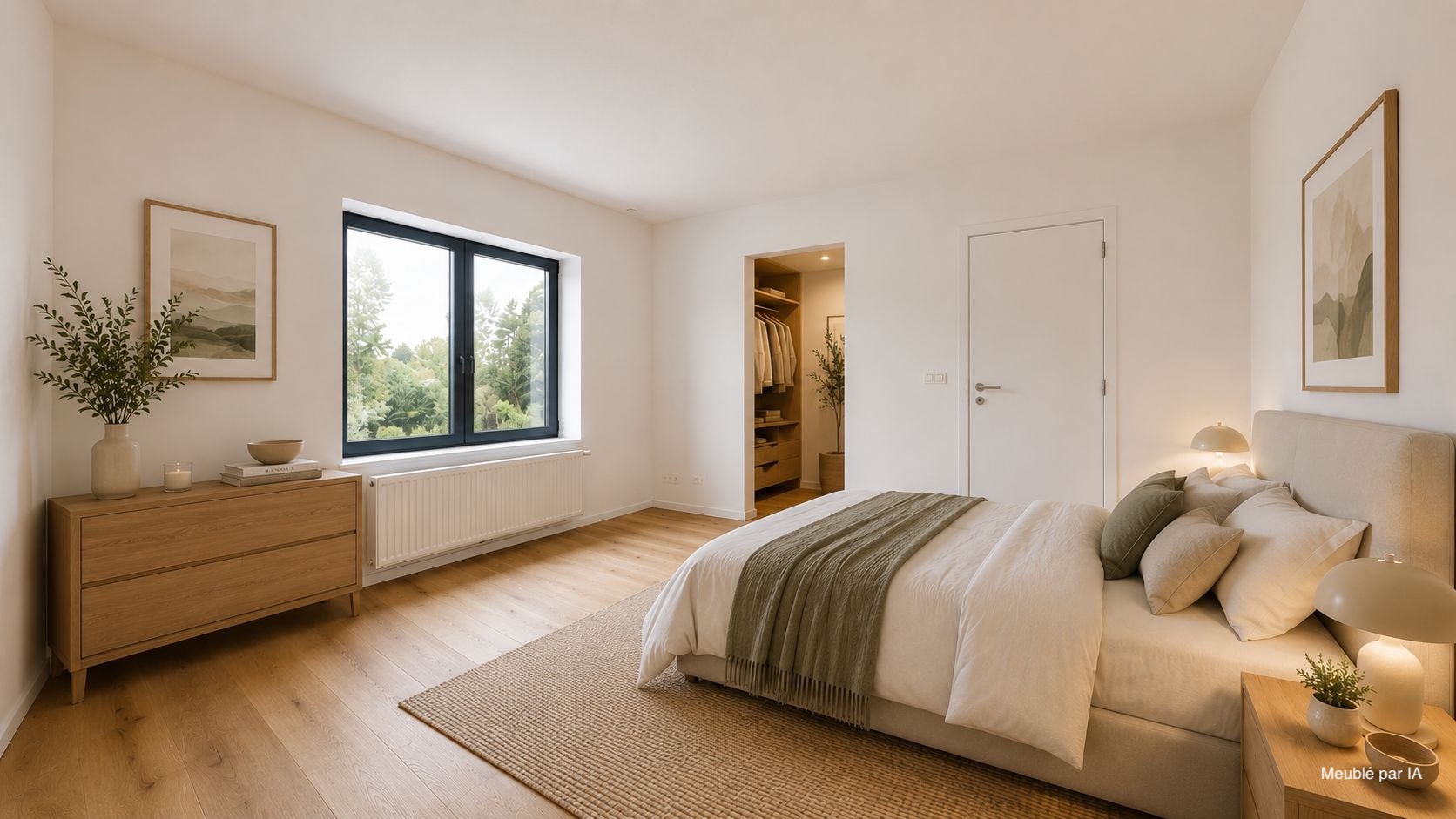 Superbe maison neuve 4ch dans un cadre verdoyant et calme. Photo 13