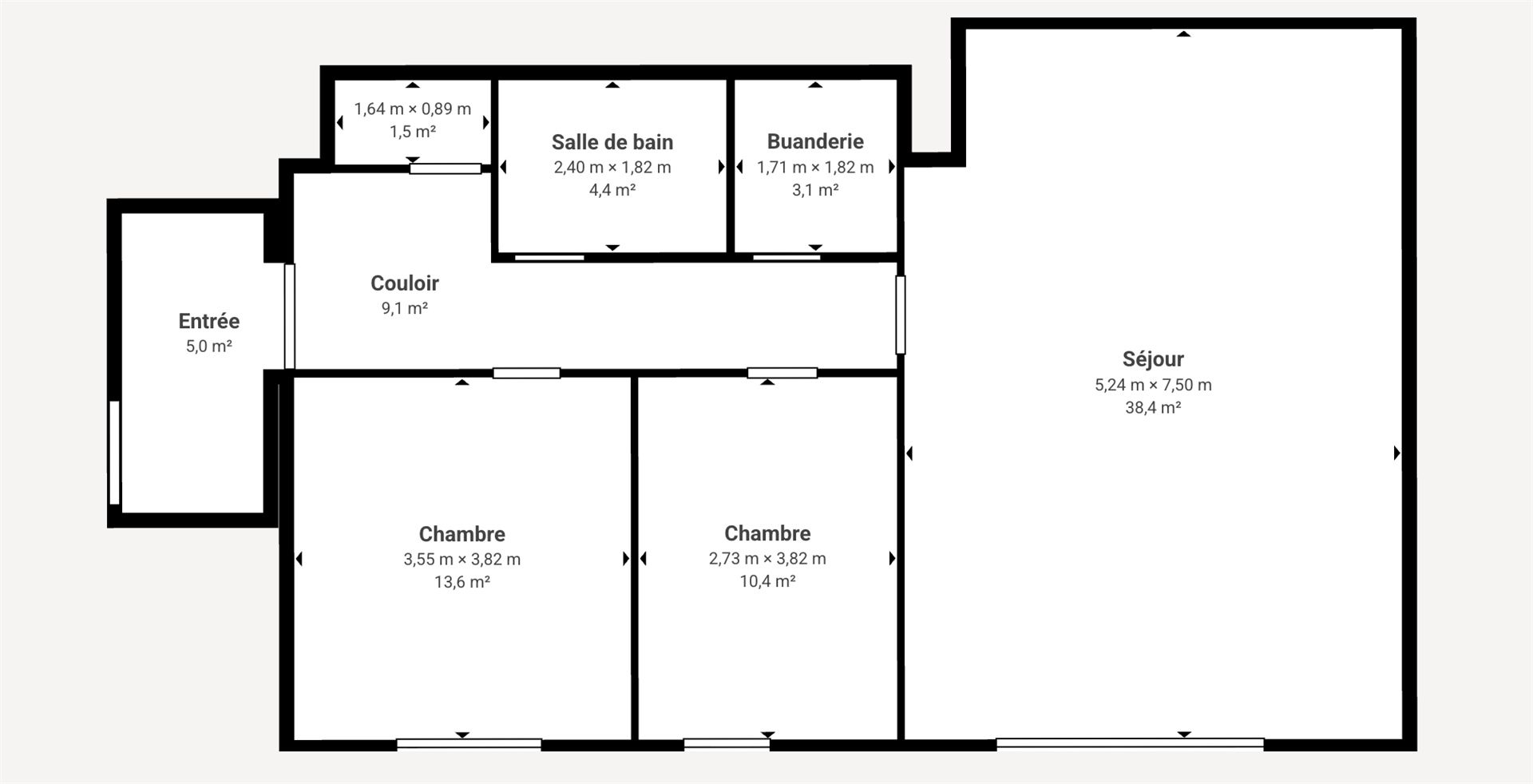New - 2-bedroom apartment with terrace - Courbevoie Photo 10