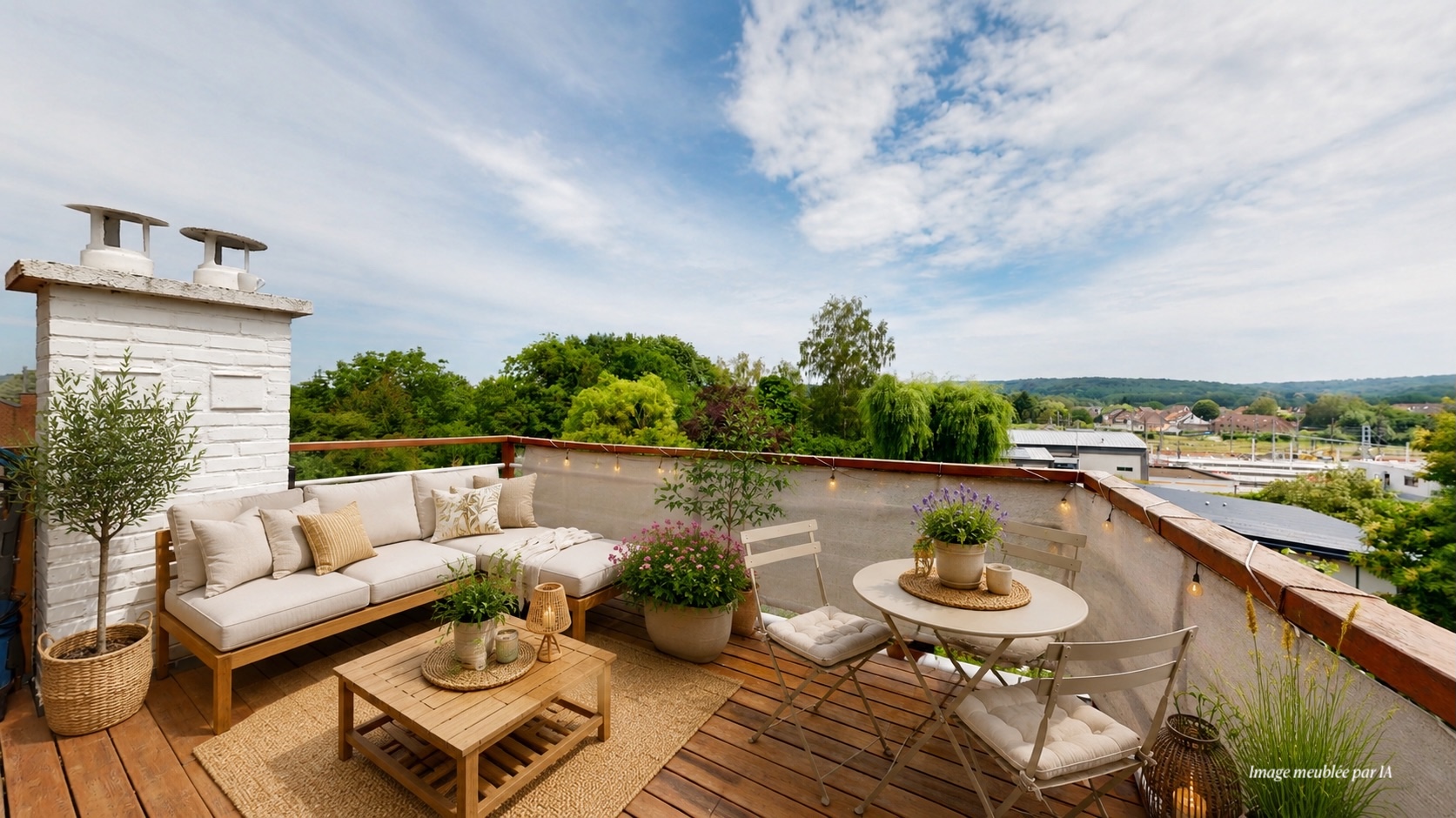 Duplex avec terrasse à deux pas de la gare Photo 1
