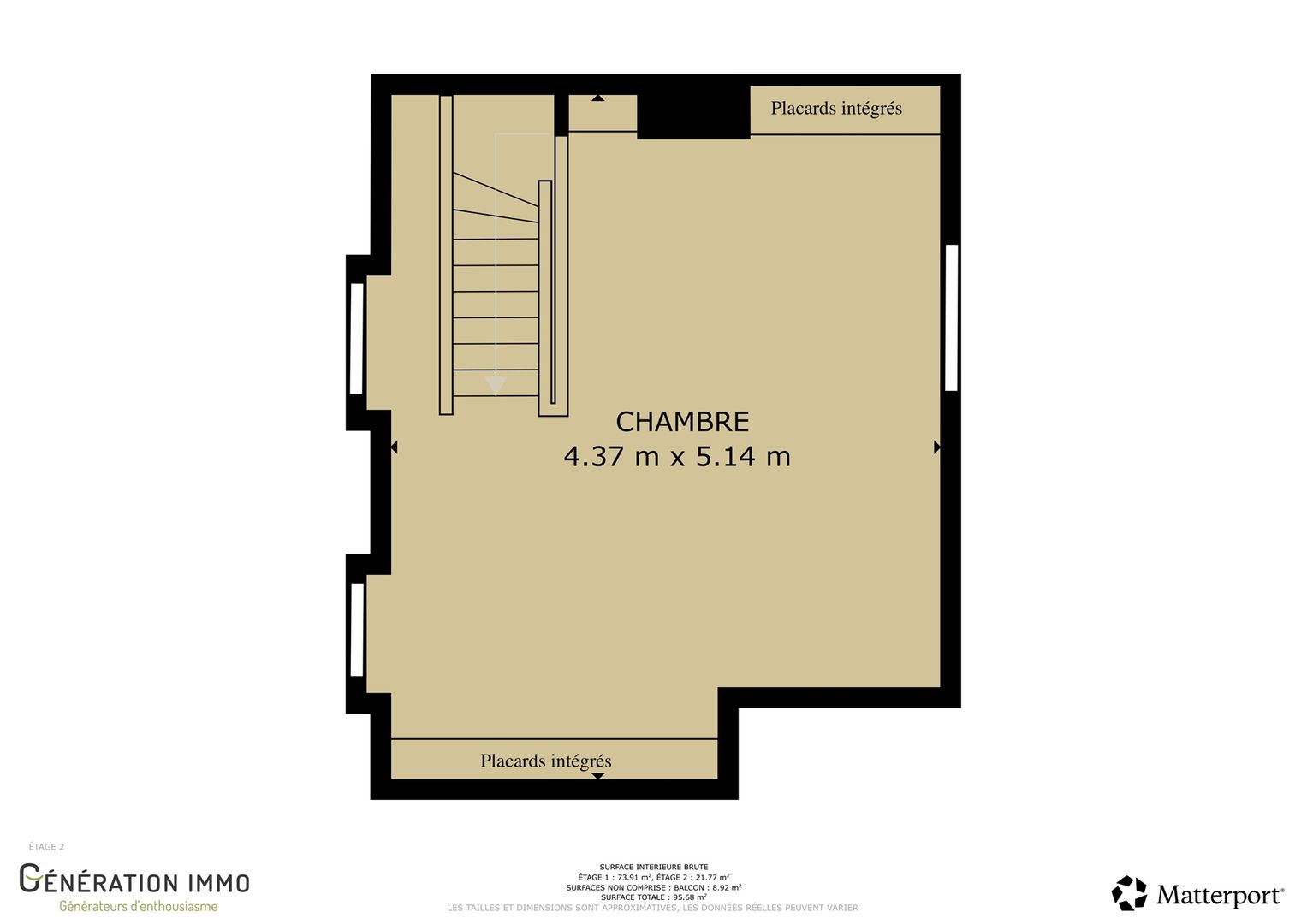 2 bedrooms, in a quiet street, at the Douaire Photo 14
