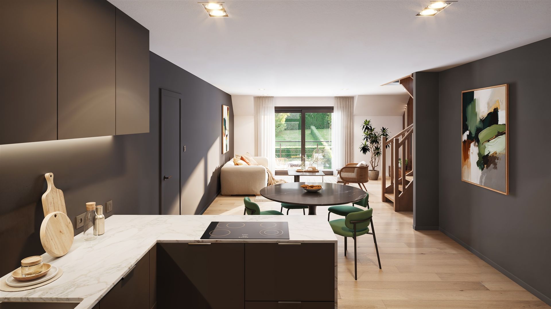 Beautiful 2-bedroom garden-level apartment Photo 3